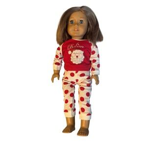American Girl Truly Me Doll Brown Hair Blue Eyes Christmas Gift includes outfit